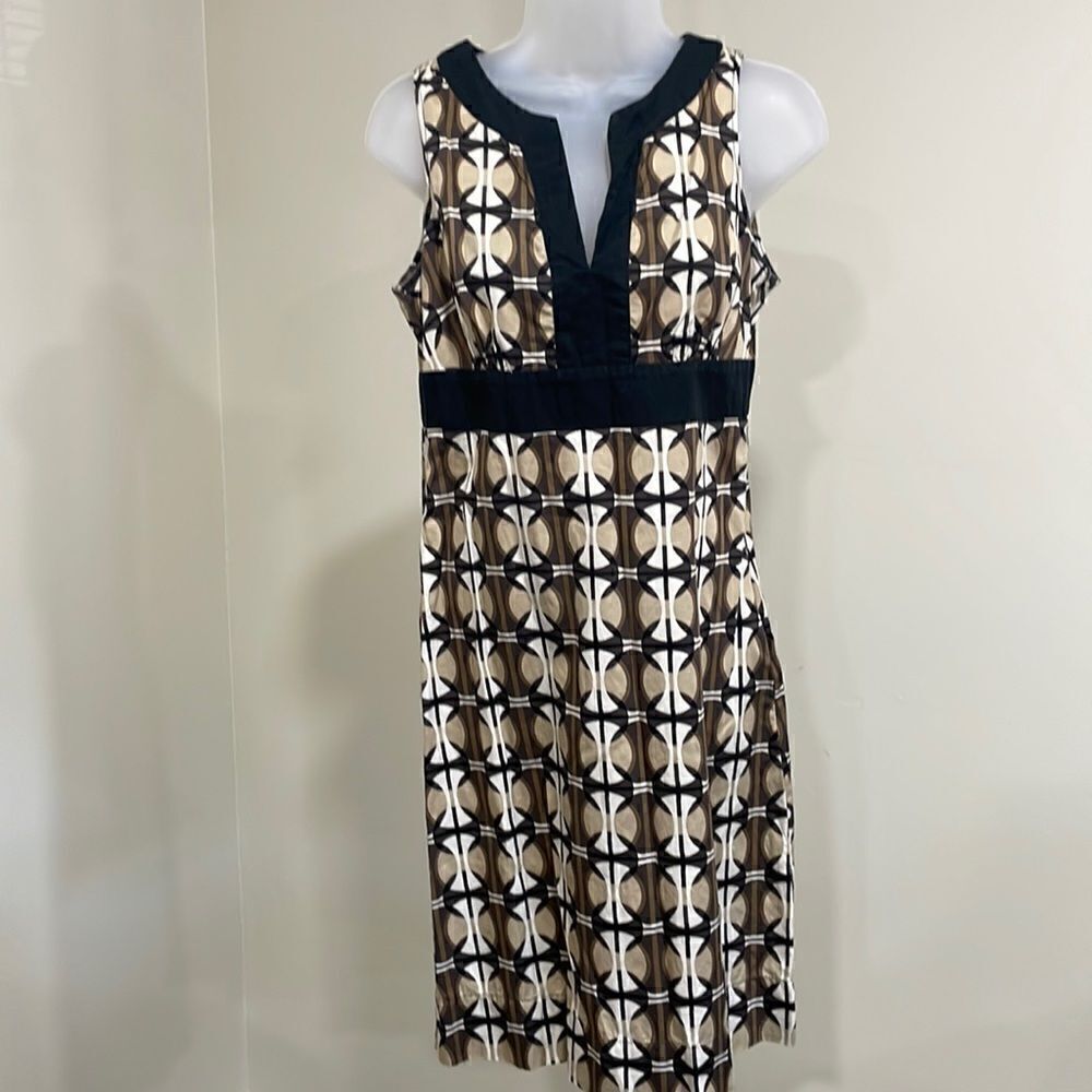 New York & Company abstract dress. Size 4 S small.  100% cotton